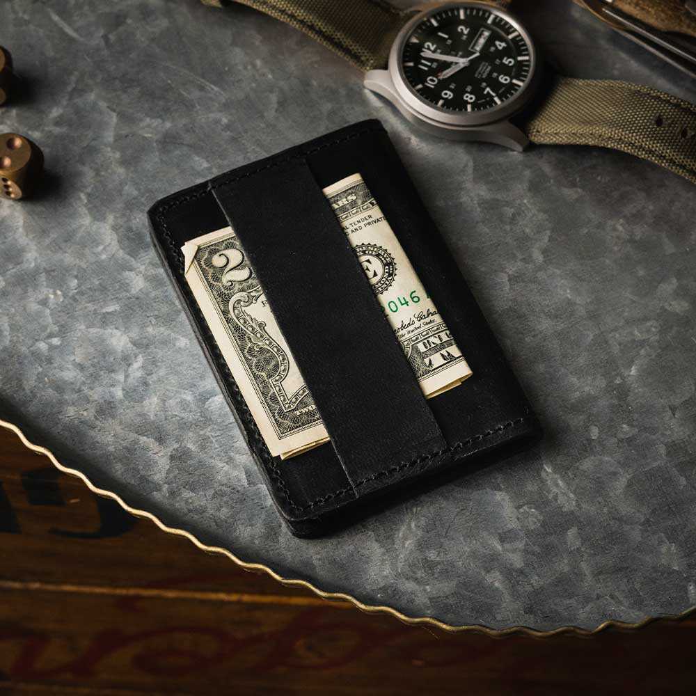Small Bifold Leather Card Case