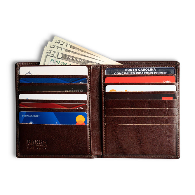 Hipster Wallet - Dark Brown