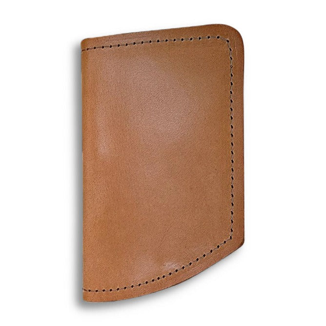Front pocket BiFold Card Case Tan