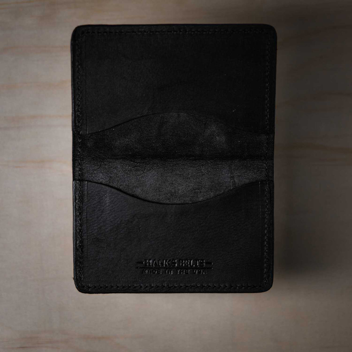 Small Bifold Leather Card Case 